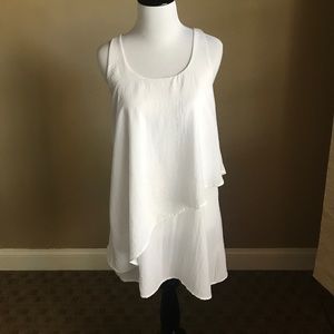 White Racerback Dress